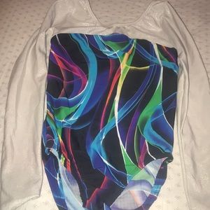 Gymnastics leotard